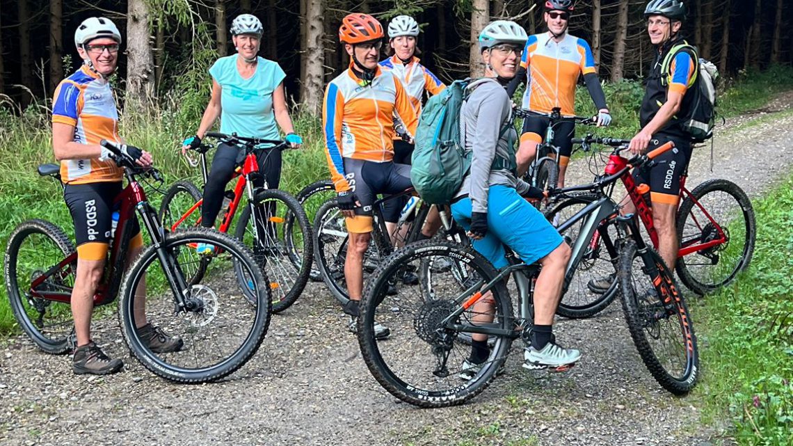 Impressionen vom MTB Training