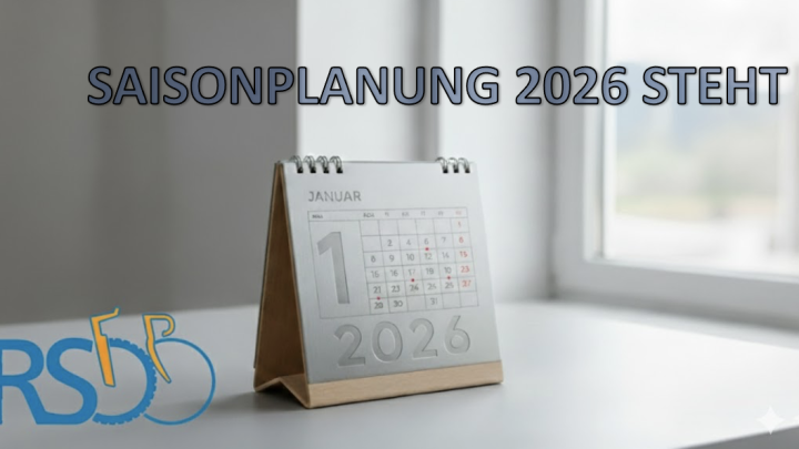 🗓️ Termine 2026: Die Saisonplanung des RSDD steht!